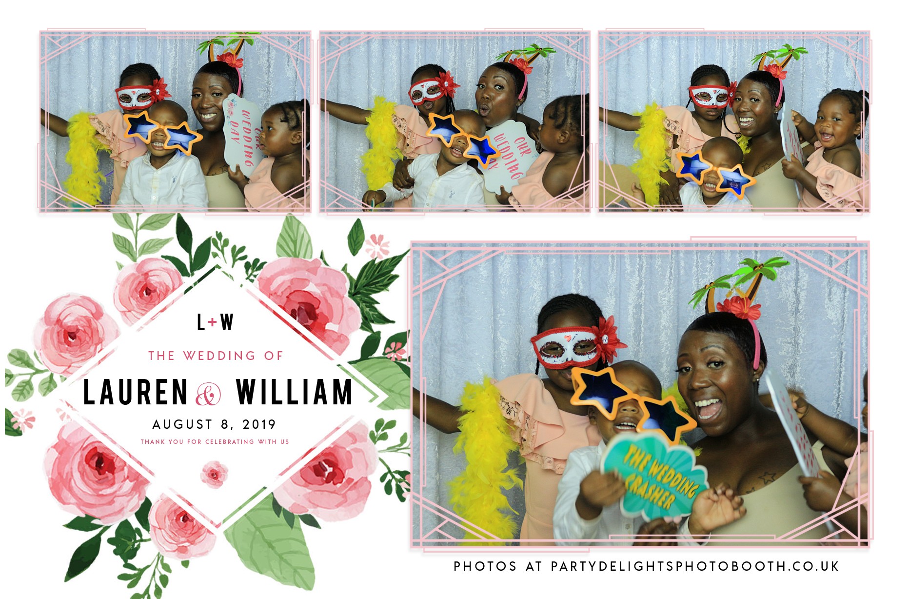 Lauren and Will’s Wedding - Prints | View more photos from the event at gallery.partydelightsphotobooth.co.uk/u/PartyDelightsPhotoBooth/Lauren-and-Will’s-Wedding-Prints